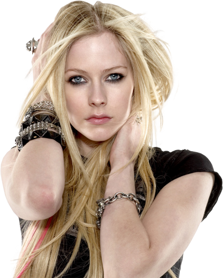 Share This Image - Avril Lavigne (448x559), Png Download