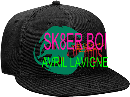 Sk8er Boi Avril Lavigne - Dreamville Hat (450x450), Png Download
