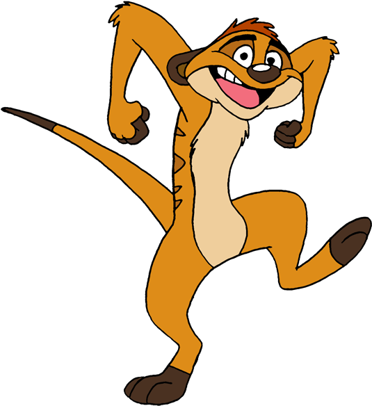 Timon By Lionkingrulez - Timon Meerkat (557x610), Png Download