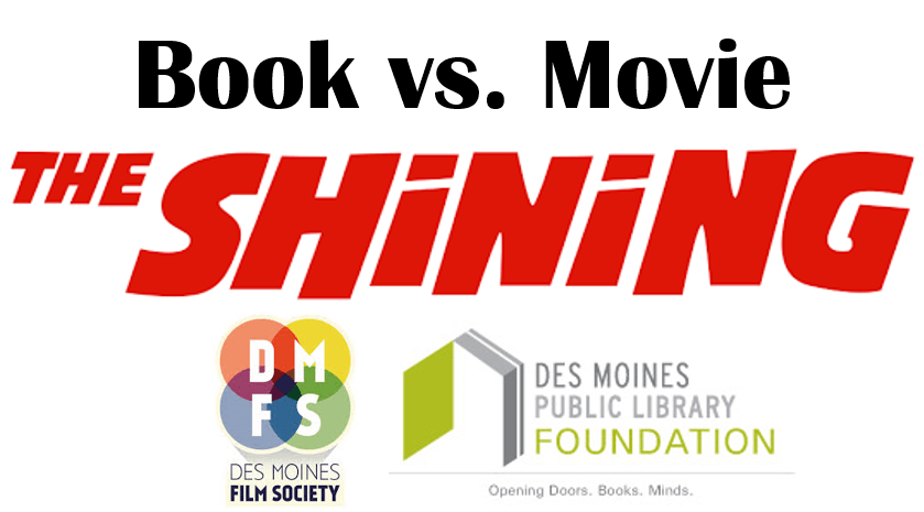 Book Vs - Original The Shining Poster (838x484), Png Download