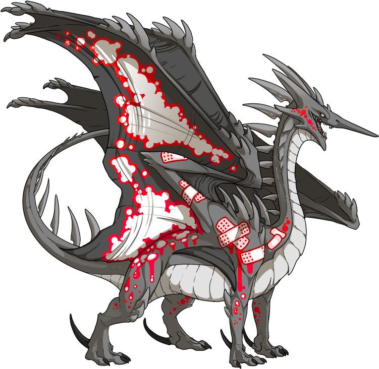 Sk1vm0w - Flight Rising Ridgeback Male (750x750), Png Download