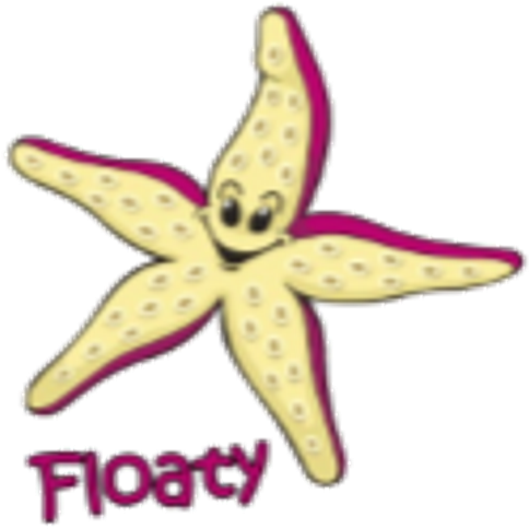 Floaty Starfish - Starfish (491x491), Png Download