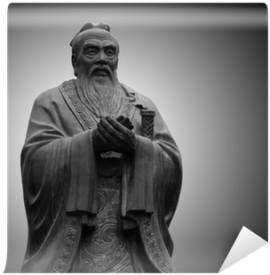 Statue Of Confucius In The Temple Of Confucius In Beijing - Great Legal Traditions By John W Head (400x400), Png Download