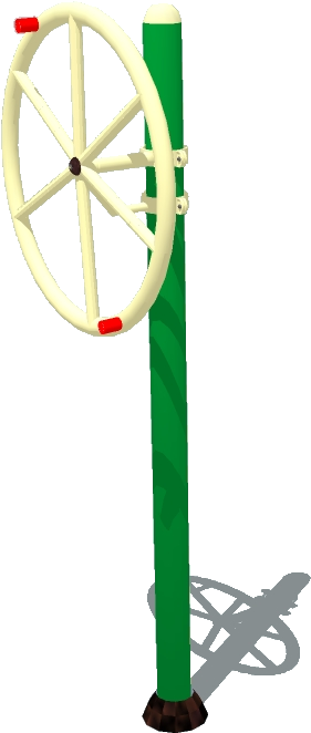 Timon - Aparato De Fitness Biosaludable Garbí Doble (1276x860), Png Download