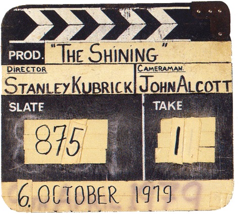 The Shining, Stanley Kubrick, And Cinema Image - Slate Stanley Kubrick (500x451), Png Download