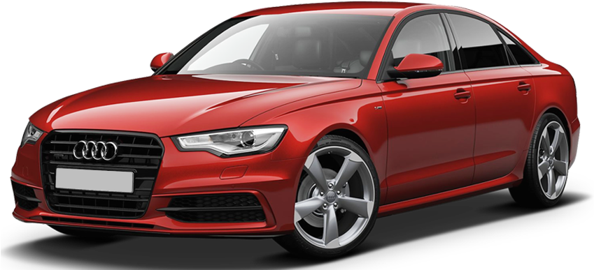 Used Cars For Sale In Newark - Audi A6 Red Png (848x440), Png Download