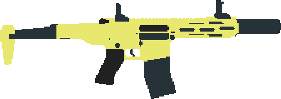 Honey Badger - Assault Rifle (1000x400), Png Download