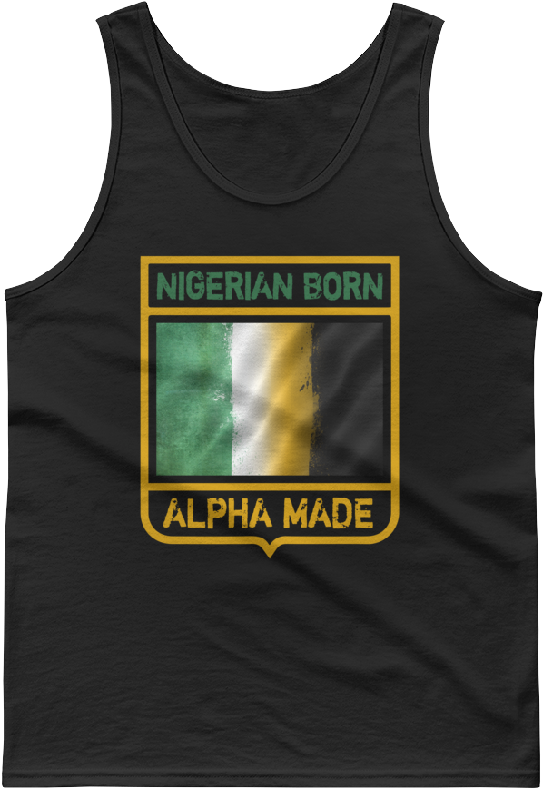 Nigerian Born/alpha Made - Top (1000x1000), Png Download