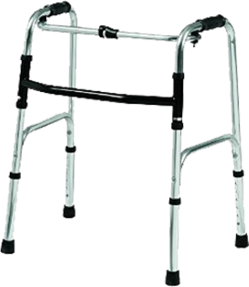 Lightweight Walking Frame - Walking Crutches (400x400), Png Download