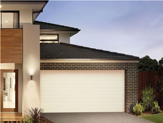 Door Garage Steel Line Panel Lift Slim Line - Sectional Panel Lift Garage Doors (529x529), Png Download