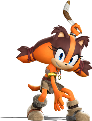 Sticks The Jungle Badger - Sonic Boom (311x415), Png Download