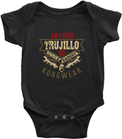 Kong X Javier Trujillo "honey Badger" Onesie - Infant Bodysuit (480x480), Png Download