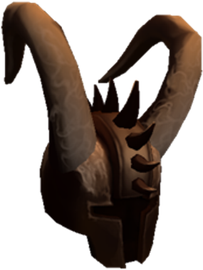 Horned Helmet - Horned Motorcycle Helmet (420x420), Png Download