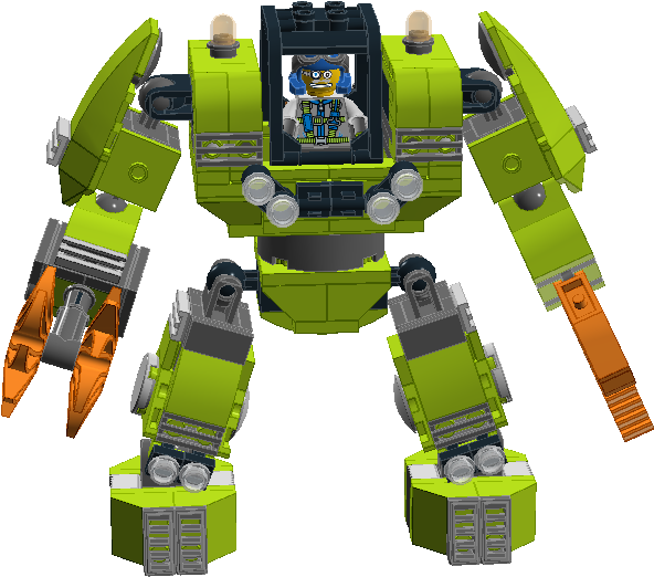 Mining Mech Revamp 101 Kb - Military Robot (1126x576), Png Download
