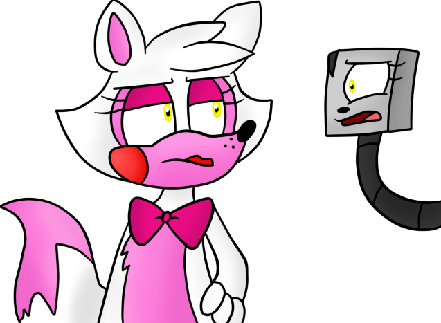 Mangle Fan On Scratch - Sonic99rae Mangle (637x467), Png Download
