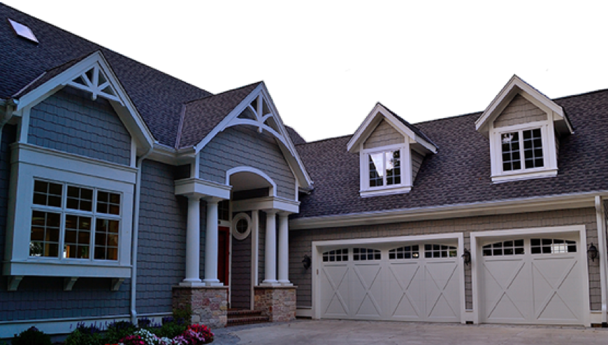 From Traditional Garage Doors To Contemporary Doors, - Garage Door (870x494), Png Download