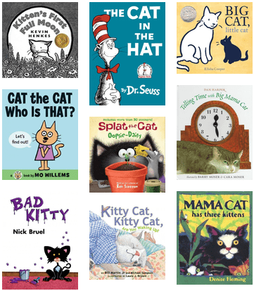 September Is Happy Cat Month - Cat In The Hat Book (436x459), Png Download