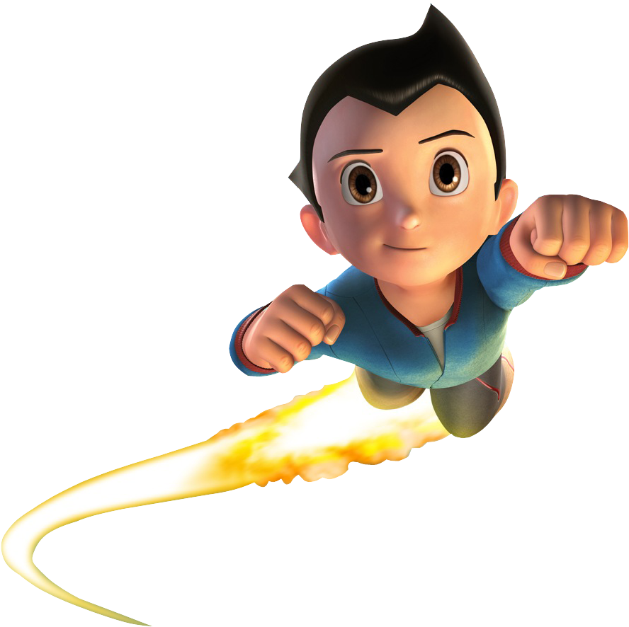Cnc Please - Astro Boy Movie Png (1500x938), Png Download