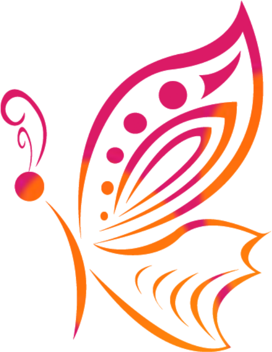 Butterfly - Butterfly Abstract Png (1024x768), Png Download