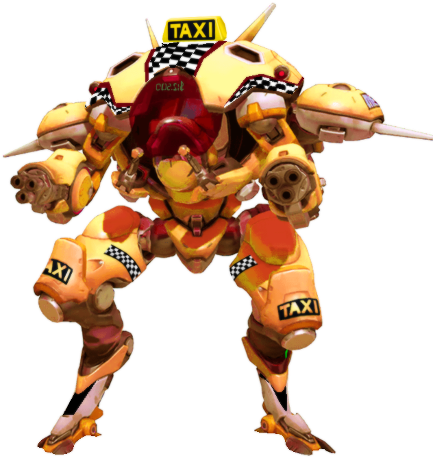 S Just An Official Mech Image But Photoshoped A Little - Dva Out Of Mech (800x746), Png Download