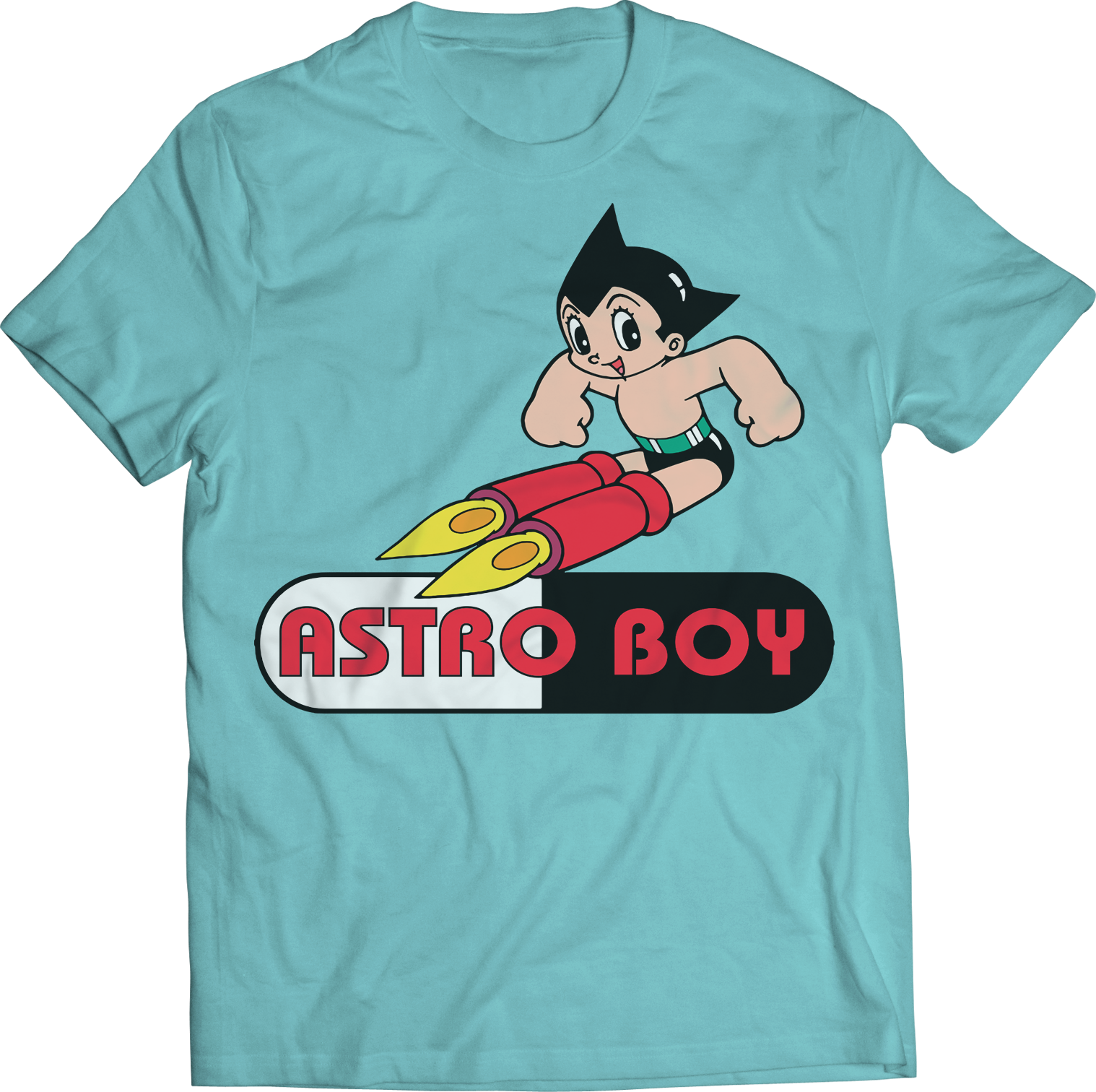 Astro Boy "kick" T-shirt - If I'm Going To Hell. I'm Going In A Land Rover Funny (1518x1512), Png Download