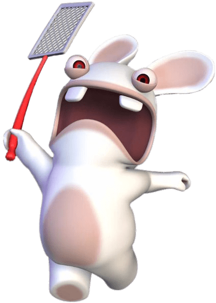 Download - Raving Rabbit (600x749), Png Download