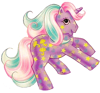 Unicorn Tumblr Theme Download Transparent Unicorn - My Little Pony Retro Png (486x298), Png Download