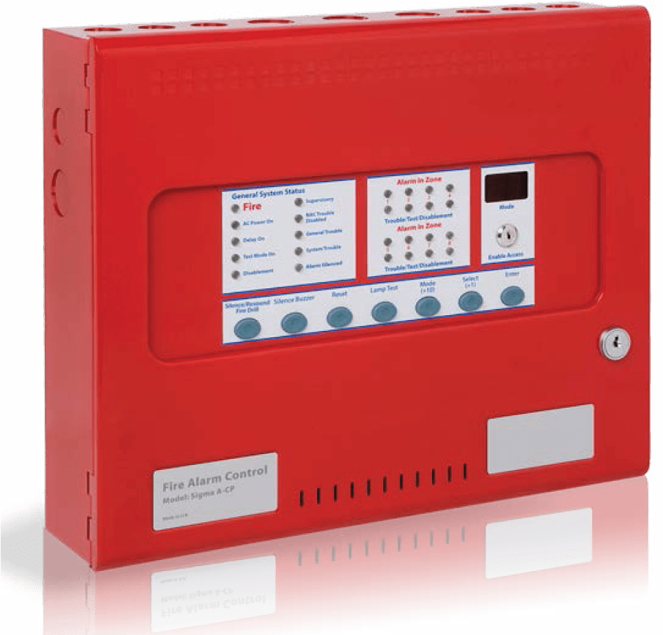Kentec Sigma A-cp Conventional Control Panel - Conventional Fire Alarm Control Panel (1000x1000), Png Download