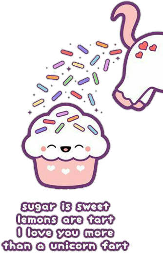 Unicorn Png Tumblr - Happy Birthday Unicorn Funny (400x543), Png Download