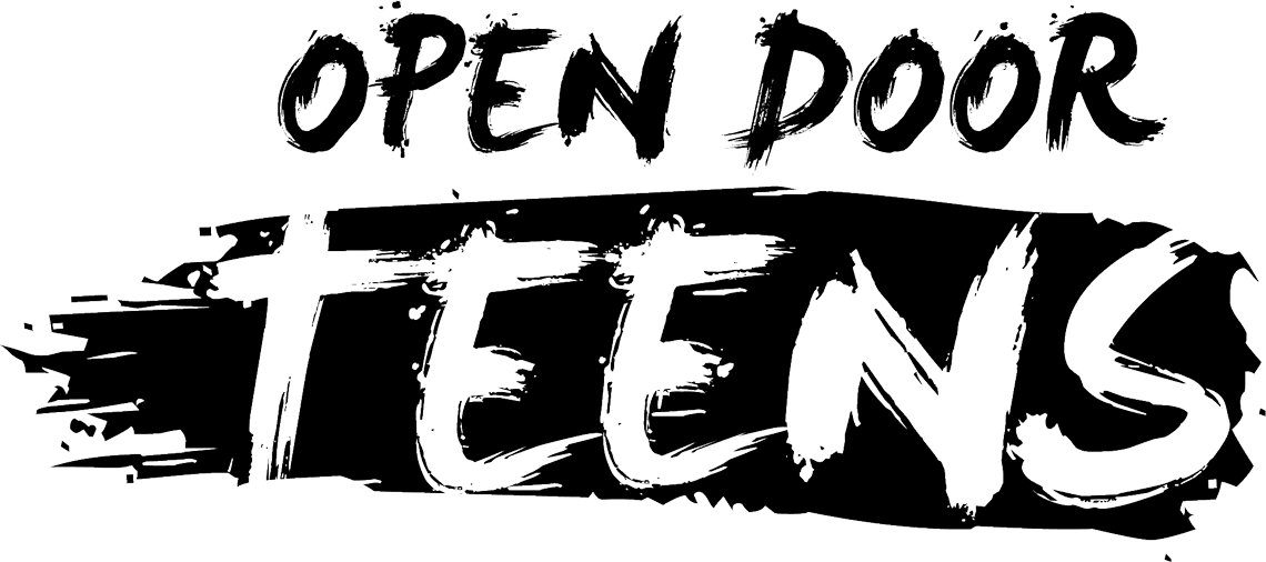 Open Door Teens Logo (1140x506), Png Download