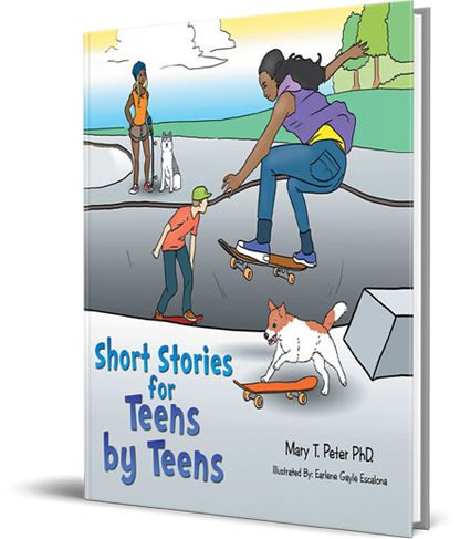 Book - Short Stories For Teens By Teens (416x487), Png Download