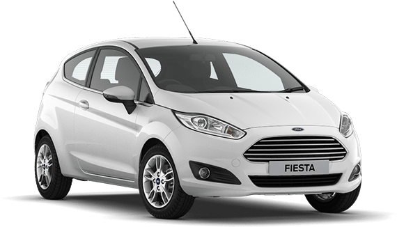 Banner Slider Car - Ford Fiesta Zetec White Edition (618x348), Png Download