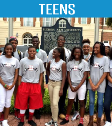 Q Teen Program - Famu (398x450), Png Download