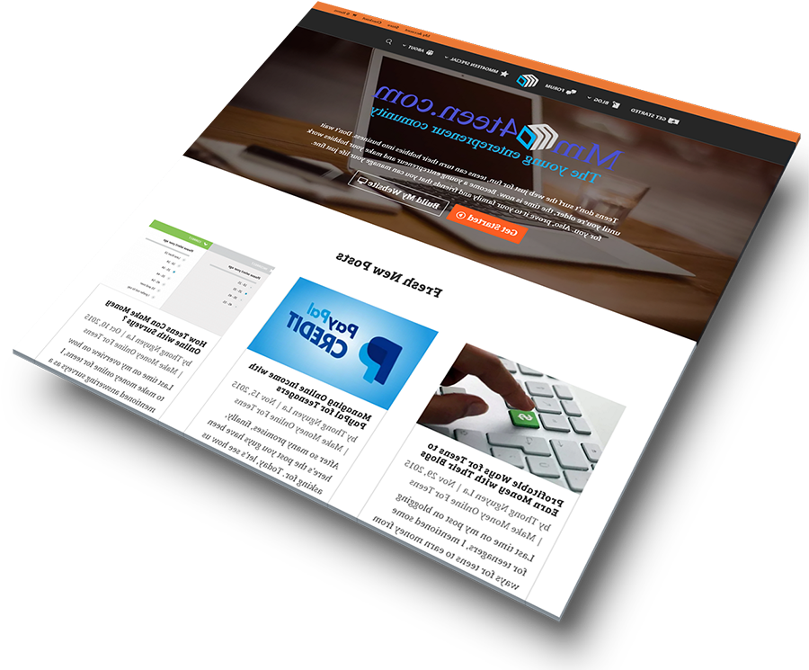 Xmake Money Online For Teens Web Design - Immigration Consultant (899x753), Png Download