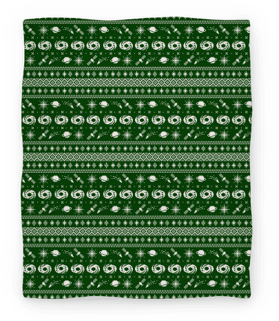 Interstellar Christmas Sweater Pattern Blanket - Ishtar Gate (484x484), Png Download