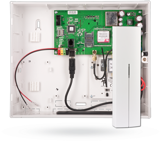 Control Panel With Built-in 3g / Lan Communicator And - Ja 101kr Lan 2g 3g (633x600), Png Download