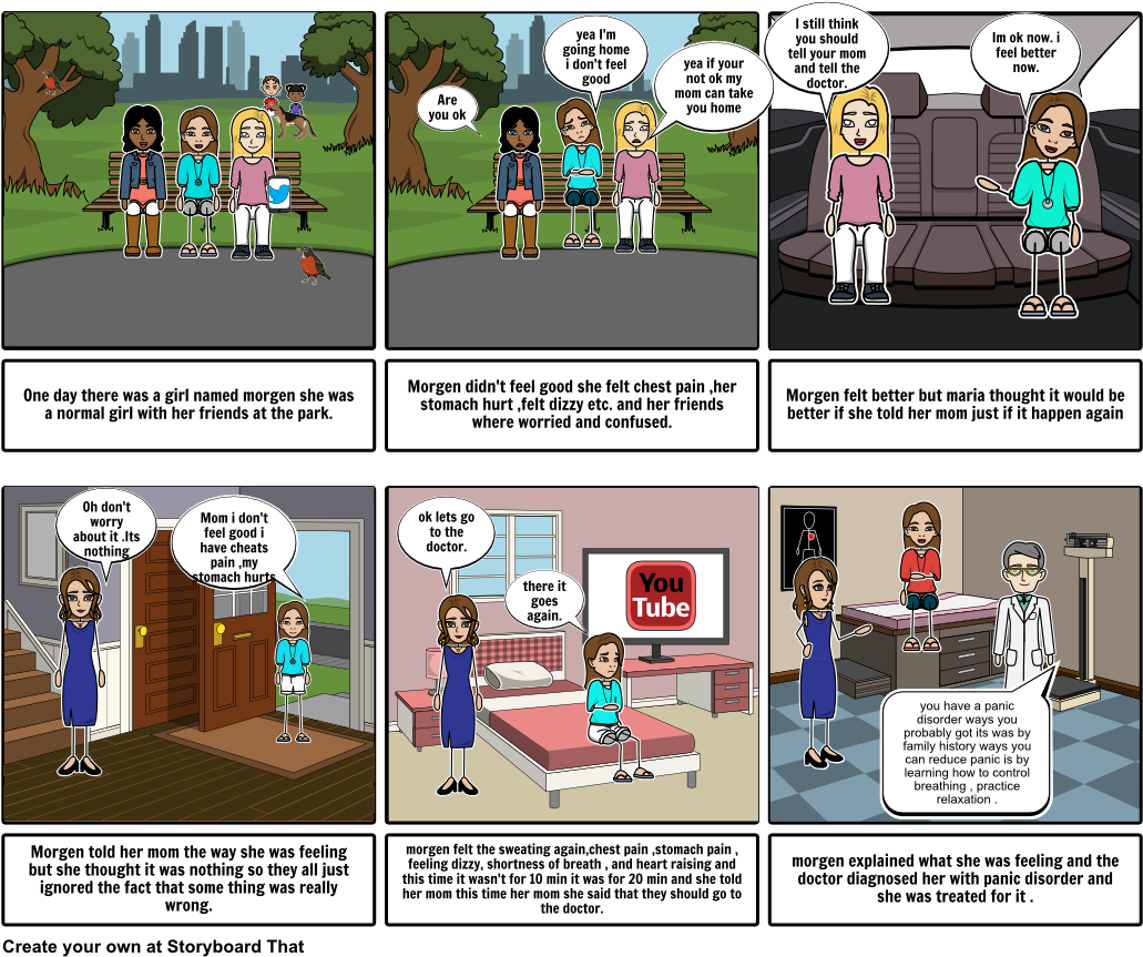 Panic Disorder Project (1048x870), Png Download