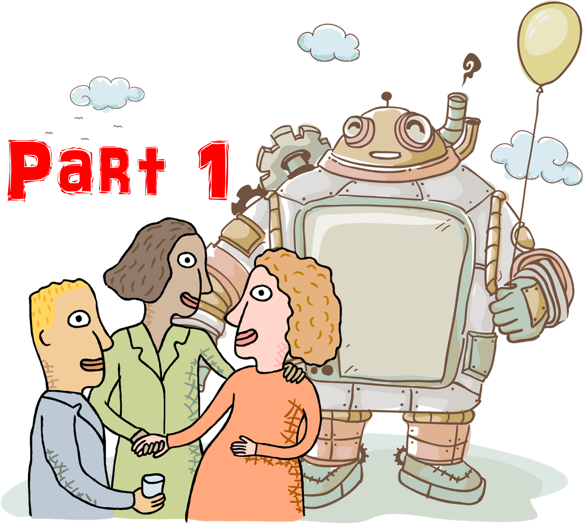 Two People Talking Clipart (1243x1032), Png Download