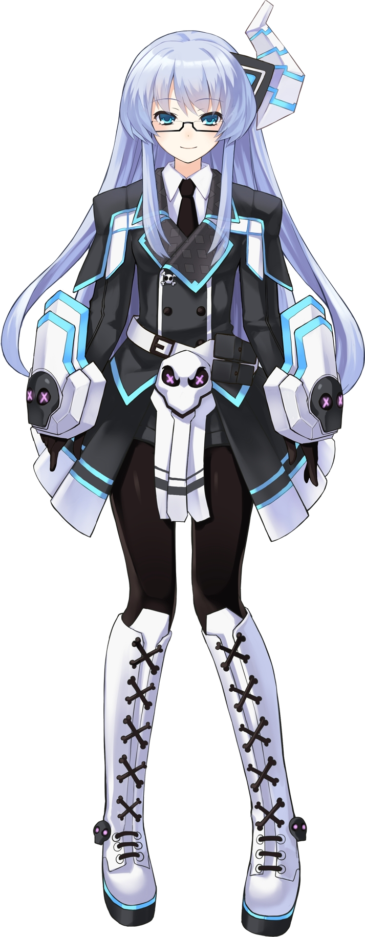 Rei - Hyperdimension Neptunia Rei Ryghts (713x1830), Png Download