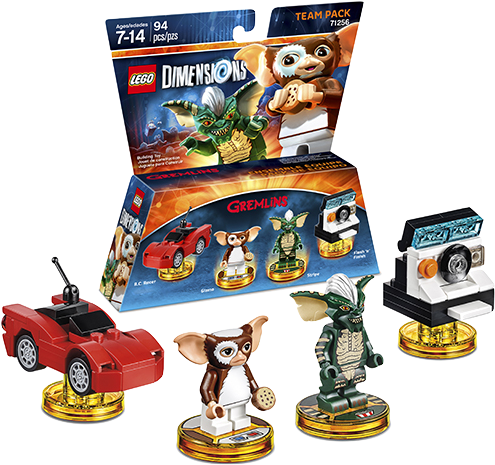 Lego Dimensions Gremlins Team Pack (610x484), Png Download