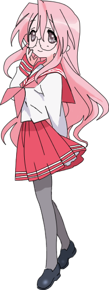 Miyuki-san - Lucky Star Anime Miyuki (216x573), Png Download