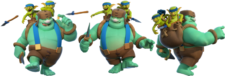 Goblin Giant Renders Hd - Cartoon (780x281), Png Download
