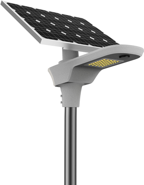 Solar Street Light (500x650), Png Download