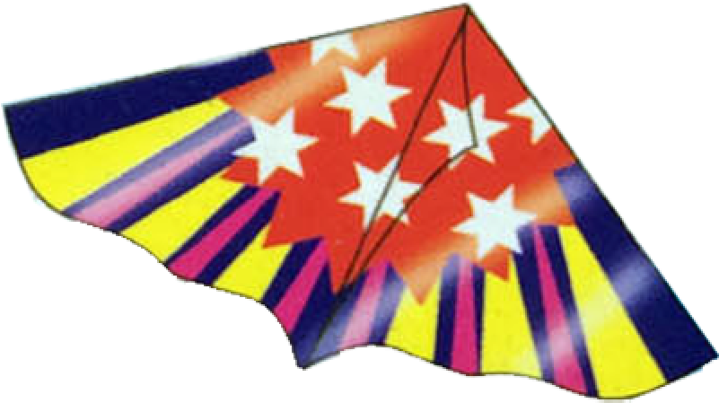 Lucky Star Kite (800x800), Png Download