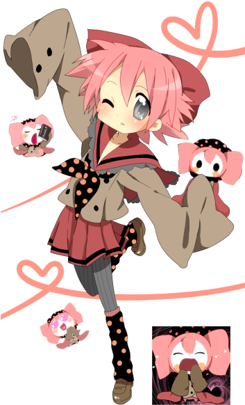 Anime, Lucky Star, And Akira Kogami Image - Lucky Star Madoka Magica (352x600), Png Download