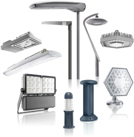 Gewiss Smart [4] Lb - Plafonnier - Comfort - 5 Leds (580x580), Png Download