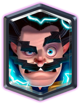 Giant Prince Dark Prince Miner Electro Wizard - Clash Royale Electro Wizard (318x379), Png Download