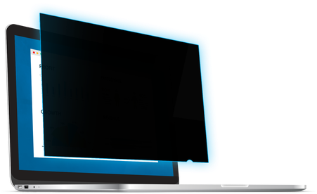 4 In 1 Privacy Filter With Anti Blue Light/ Anti Glare/ - Led-backlit Lcd Display (500x500), Png Download