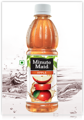 Thums Up - Minute Maid Juice Bottle (298x437), Png Download