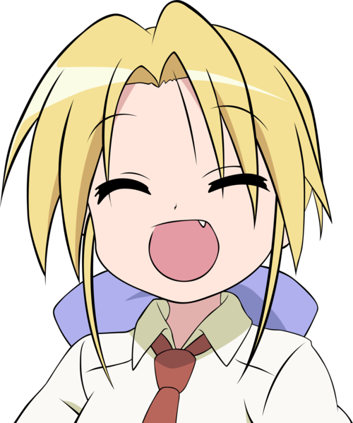 /vr/ - Retro Games - Lucky Star Kuroi Sensei (500x599), Png Download
